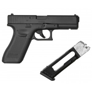 Пневматический пистолет Umarex Glock 17, кал. 4,5 мм (Gen 5, металл, blowback)